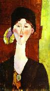 Amedeo Modigliani Portrait of Beatris Hastings oil on canvas